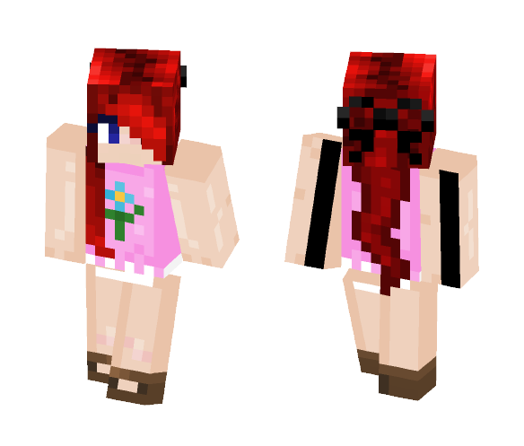 Girl in bathing suit - Girl Minecraft Skins - image 1