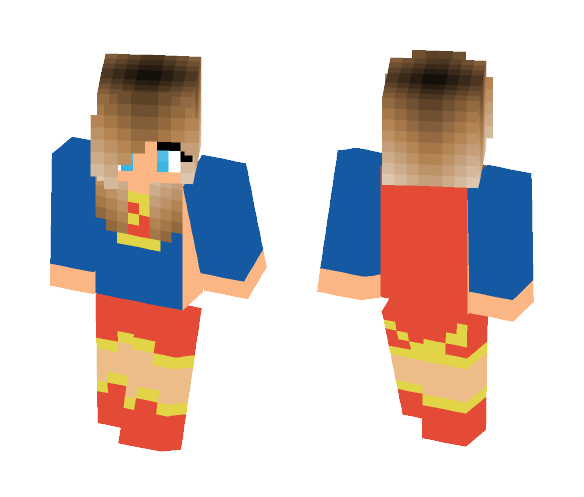 Super Girl C.W. - Girl Minecraft Skins - image 1