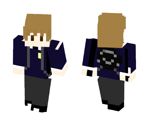 【мιn】taehyung w/ backpack - Male Minecraft Skins - image 1