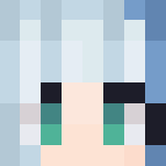Blue || Face reveal - Female Minecraft Skins - image 3