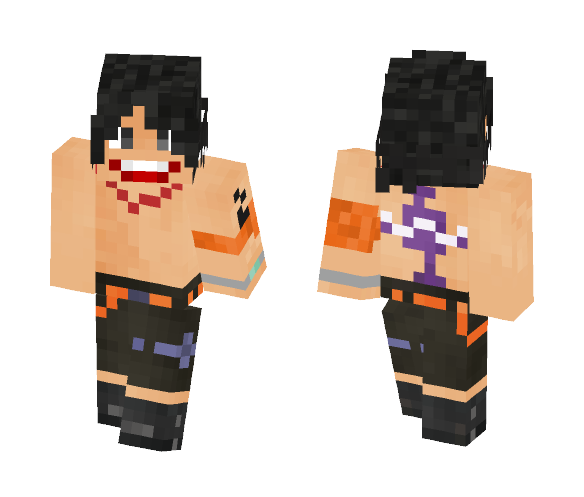 Portgas D. Ace (Marineford/Request) - Male Minecraft Skins - image 1