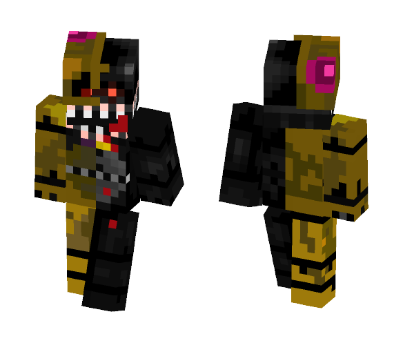 Golden Freddy and Shadow Freddy - Male Minecraft Skins - image 1