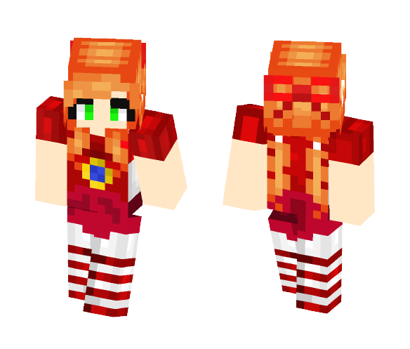 Baby (Version as a Girl) - Baby Minecraft Skins - image 1