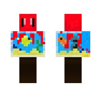 Octopus escaping from an aquarium - Other Minecraft Skins - image 2