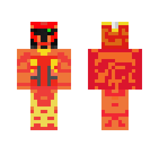 Flame Trooper - Male Minecraft Skins - image 2