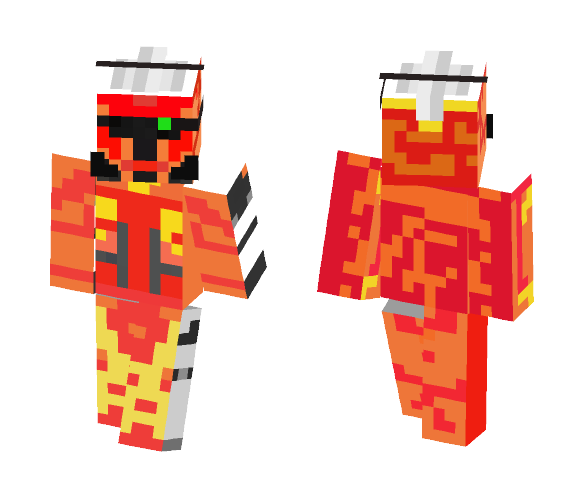 Flame Trooper - Male Minecraft Skins - image 1