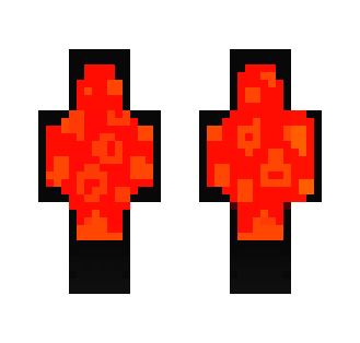 Red lavalamp ( no bugs this time) - Other Minecraft Skins - image 2