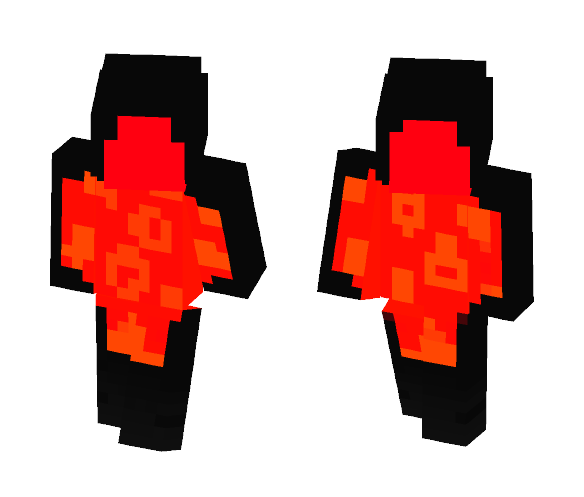 Red lavalamp ( no bugs this time) - Other Minecraft Skins - image 1