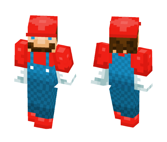 A Normal Plumber - Male Minecraft Skins - image 1