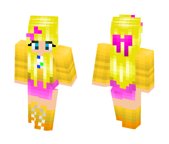Chica Girl - Girl Minecraft Skins - image 1
