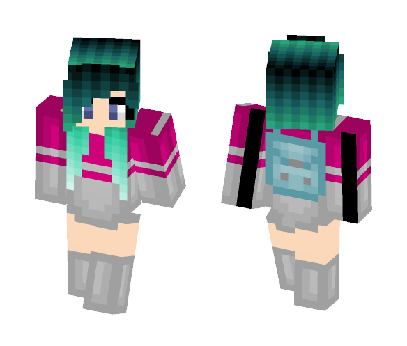 Backpack - Female Minecraft Skins - image 1