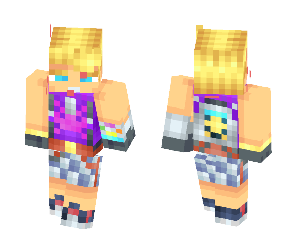 Arcade: EZREAL (First 1.8 Skin) - Male Minecraft Skins - image 1