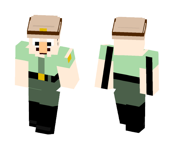 [GravityFalls] Deputy Durland - Male Minecraft Skins - image 1