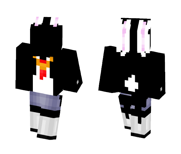 ~- Modern White Rabbit Skin Base -~ - Interchangeable Minecraft Skins - image 1