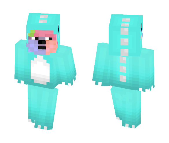 Dino Bear - Male Minecraft Skins - image 1