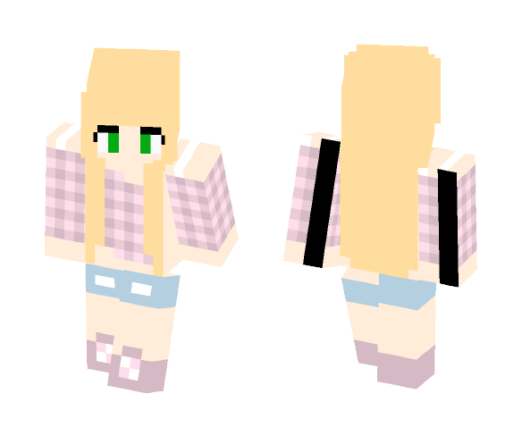 Kawaii Country Girl - Girl Minecraft Skins - image 1