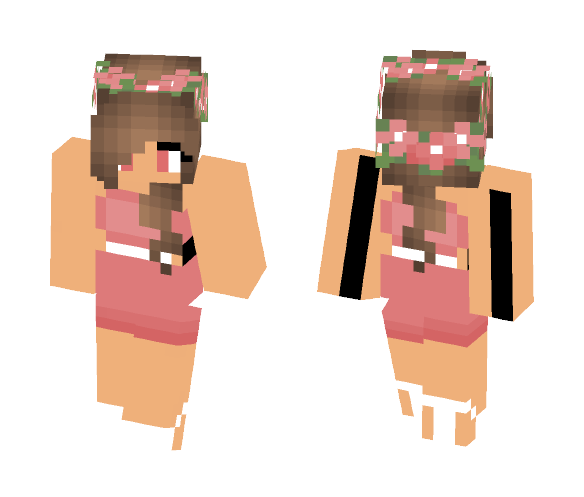 Summer Persona skin - Female Minecraft Skins - image 1