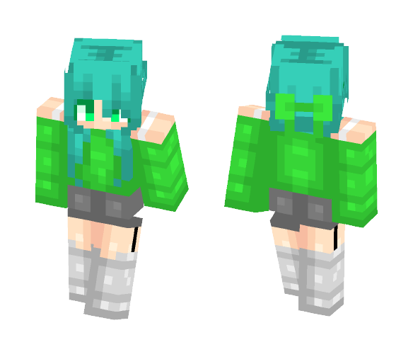 OC ~ Toxix Blood ((Requests Open)) - Female Minecraft Skins - image 1