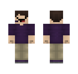 Purple Gamer - Male Minecraft Skins - image 2