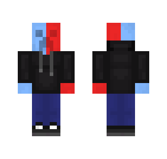 Blue and Red Creeper - Male Minecraft Skins - image 2