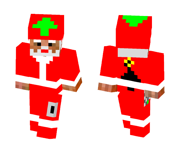 Bomber Santa - Male Minecraft Skins - image 1