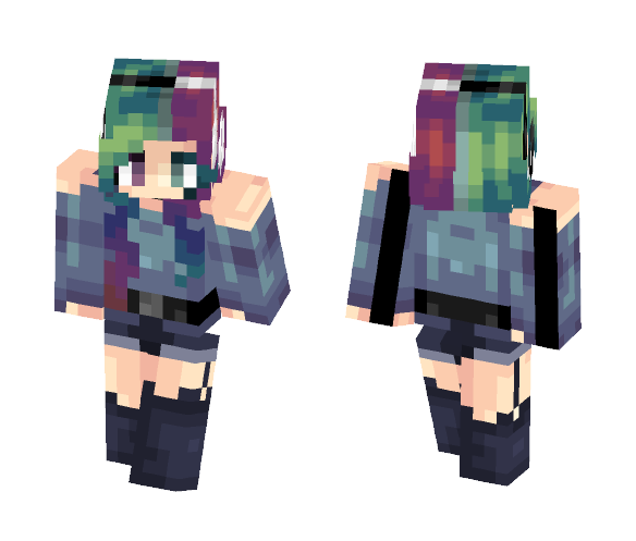 Colour - Female Minecraft Skins - image 1