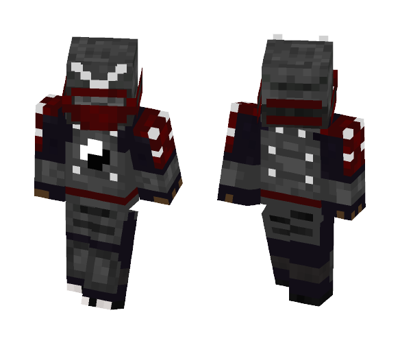 Red Samurai - Male Minecraft Skins - image 1