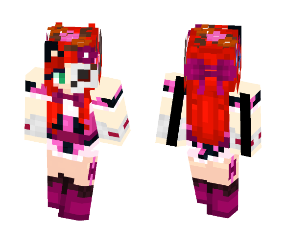 Hallowen Girl - Girl Minecraft Skins - image 1