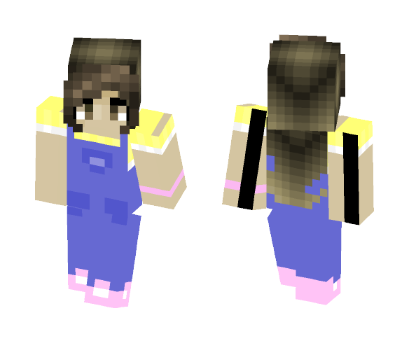 Overall Toddler - Female Minecraft Skins - image 1