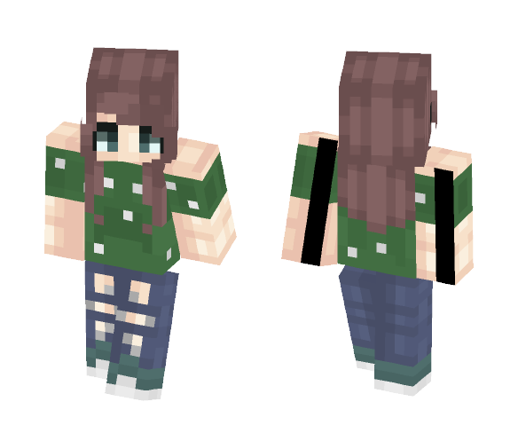 Skin Collab with Eveelyn - Female Minecraft Skins - image 1