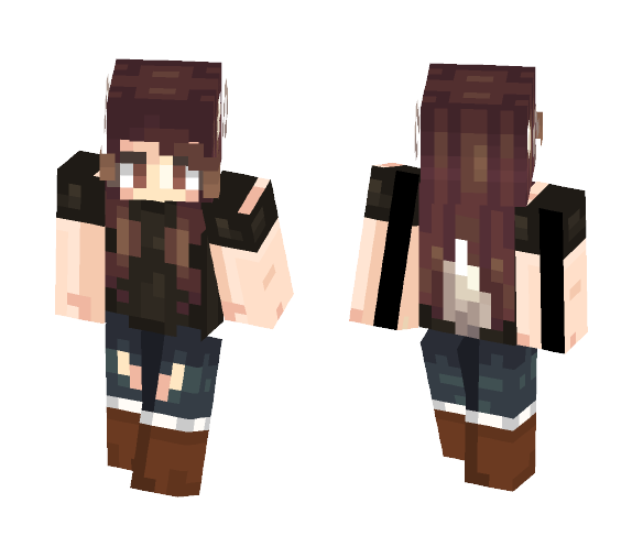 Wolf Girl | Sister Requests 1/2 - Girl Minecraft Skins - image 1