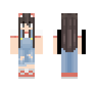 Tumblr Dungeree Girl - Girl Minecraft Skins - image 2