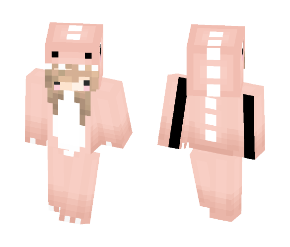 Tutushii - Chibi Dino - Female Minecraft Skins - image 1