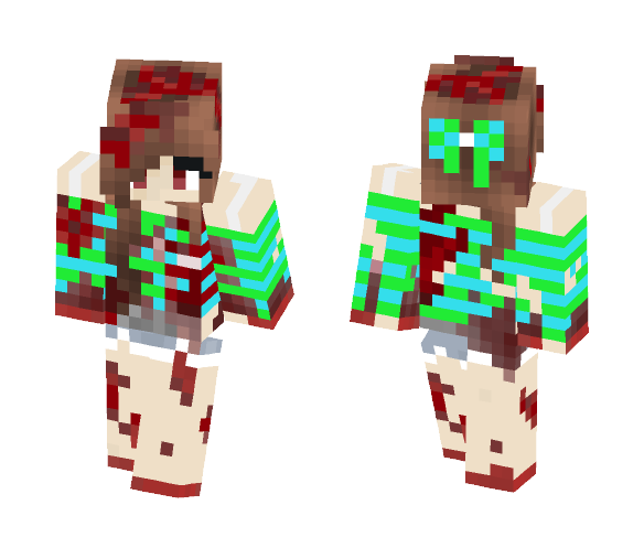 Zombie - Female Minecraft Skins - image 1