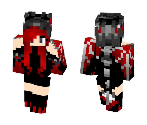 Red Dragon - Female Minecraft Skins - image 1