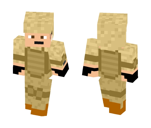 Marine (Desert) - Male Minecraft Skins - image 1