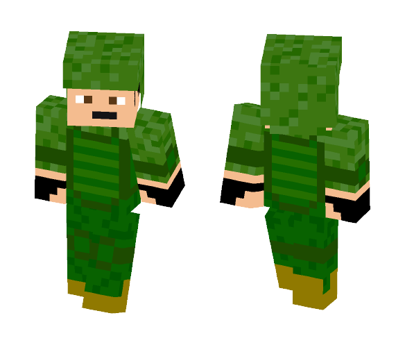 Marine (Forest) - Male Minecraft Skins - image 1