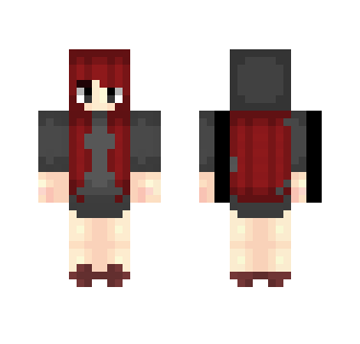Black and Red - Female Minecraft Skins - image 2