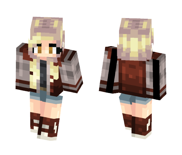 Wolf // Night Out - Female Minecraft Skins - image 1