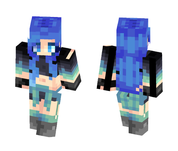 Sea'n Darkness Combined - Female Minecraft Skins - image 1