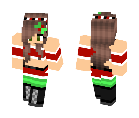 Misletoe - Female Minecraft Skins - image 1