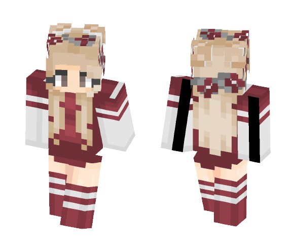 Its A Red Flower Child~ - Female Minecraft Skins - image 1
