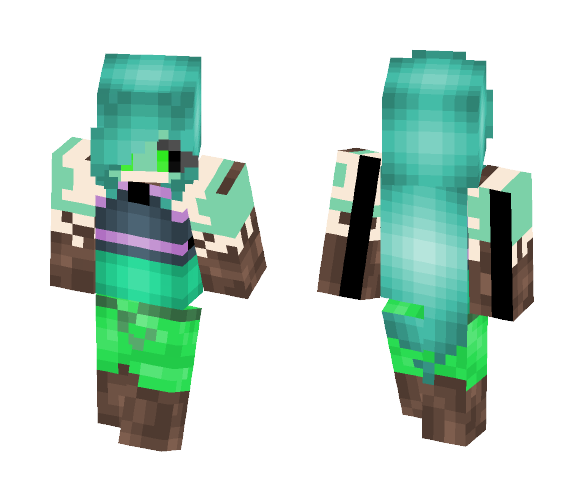 -_ Guardian of the Wood. _- - Female Minecraft Skins - image 1