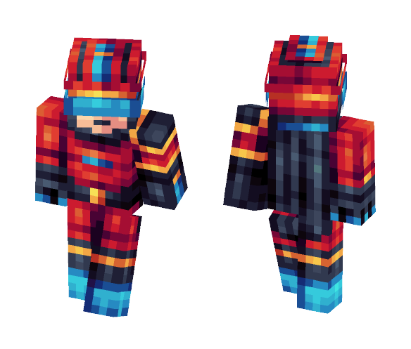 Cyborg Gunner - Personal Skin - Male Minecraft Skins - image 1