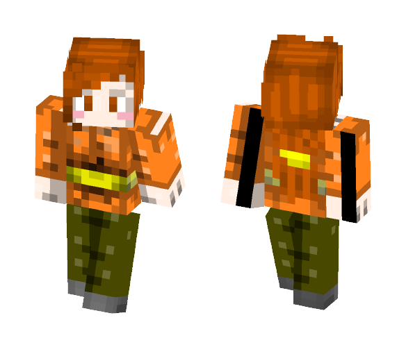 Autumn Skin -Pumpkin Spice Late~~ - Female Minecraft Skins - image 1