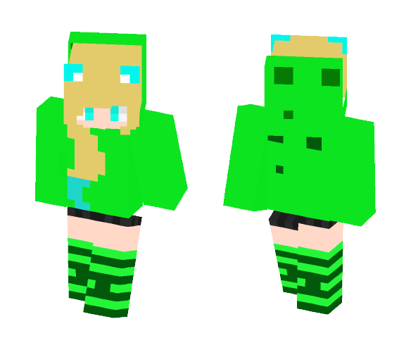 gd mage slime - Female Minecraft Skins - image 1