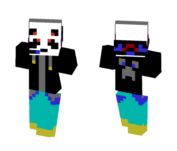 Panda Gamer 1.0 - Male Minecraft Skins - image 1