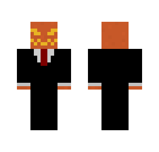 Tuxedo Pumpkin Thing - Male Minecraft Skins - image 2
