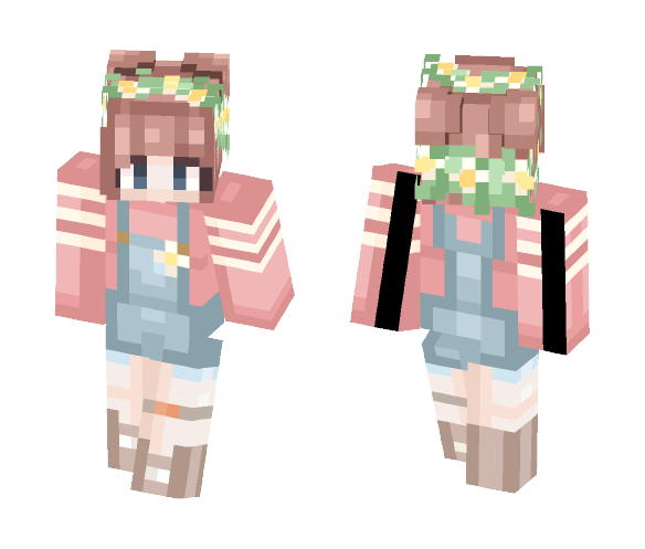 MORE SPACE BUNS - Female Minecraft Skins - image 1