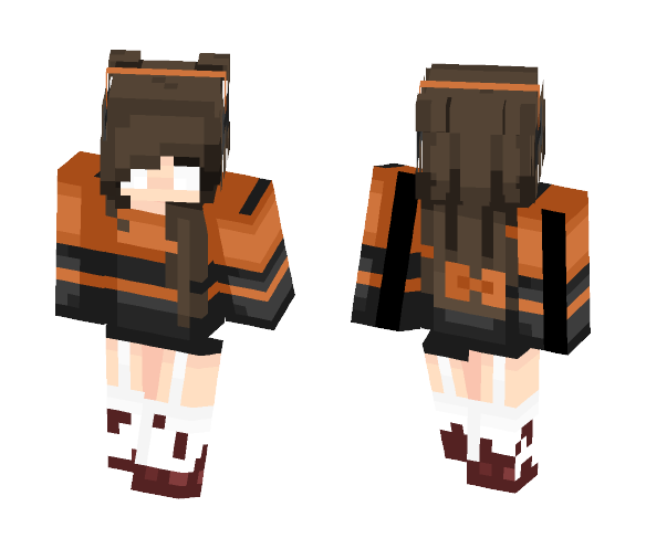 ????Zombie Halloween Girl???? - Halloween Minecraft Skins - image 1